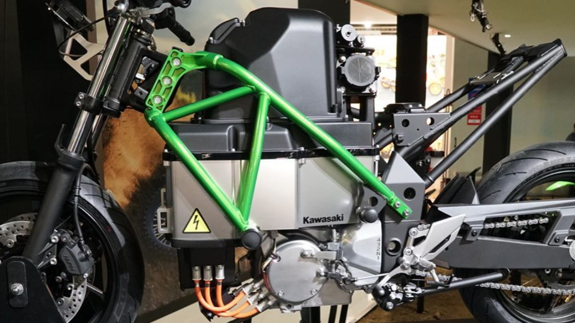 Kawasaki’s electric motorcycle prototype